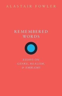 Front cover_Remembered Words
