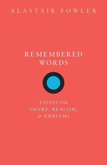 Front cover_Remembered Words