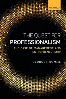 Couverture_The Quest For Professionalism