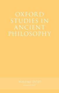 Front cover_Oxford Studies in Ancient Philosophy, Volume 58