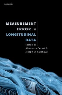 Couverture_Measurement Error in Longitudinal Data
