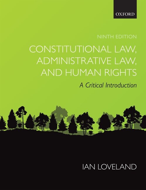 Front cover_Constitutional Law, Administrative Law, And Human Rights