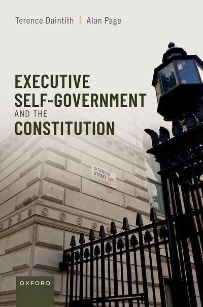 Front cover_Executive Self Government and the Constitution