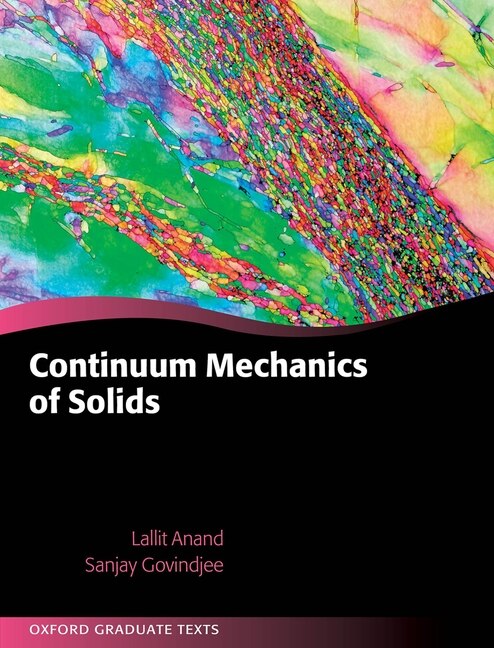 Front cover_Continuum Mechanics of Solids