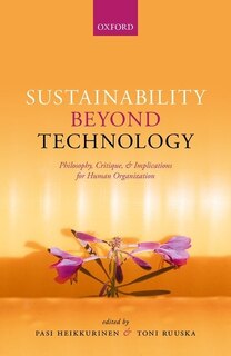 Front cover_Sustainability Beyond Technology