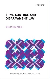 Front cover_Arms Control and Disarmament Law