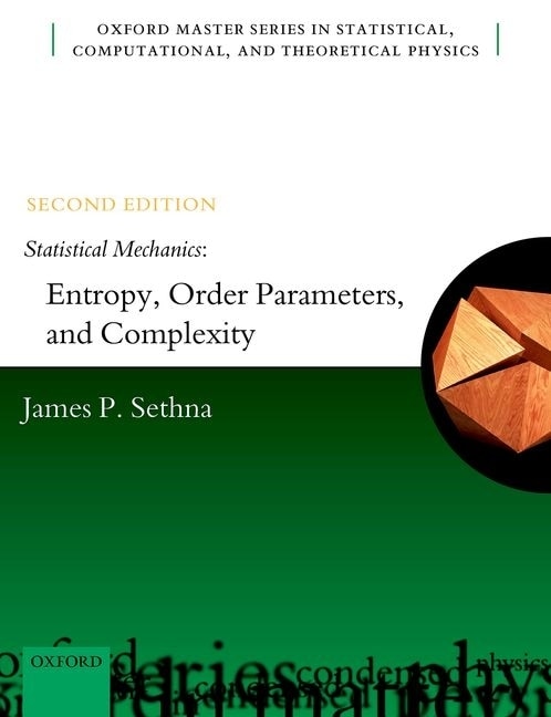 Front cover_Statistical Mechanics: Entropy, Order Parameters, and Complexity