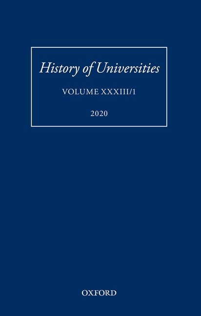 Couverture_History of Universities