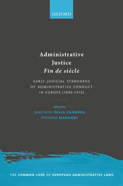 Couverture_Administrative Justice Fin de siècle