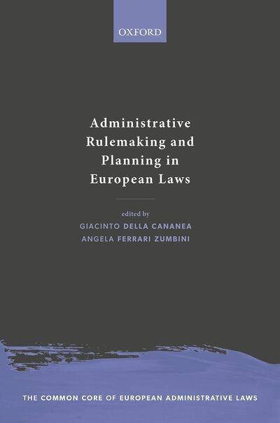 Couverture_Administrative Rulemaking and Planning in European Laws
