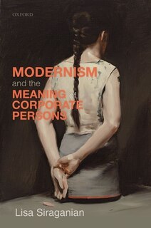 Couverture_Modernism and the Meaning of Corporate Persons
