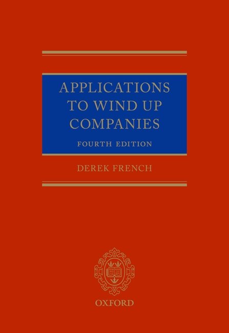 Front cover_Applications To Wind Up Companies