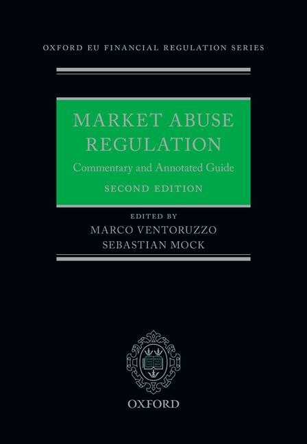 Front cover_Market Abuse Regulation