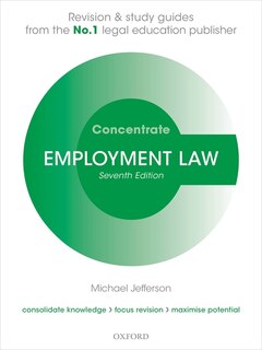 Front cover_Employment Law Concentrate