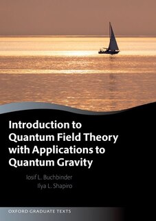 Front cover_Introduction to Quantum Field Theory with Applications to Quantum Gravity