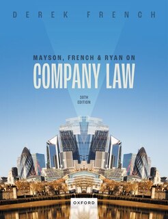 Front cover_Mayson French and Ryan on Company Law