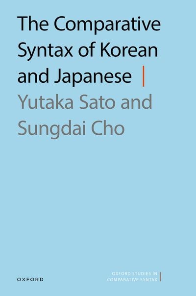 Couverture_The Comparative Syntax of Korean and Japanese
