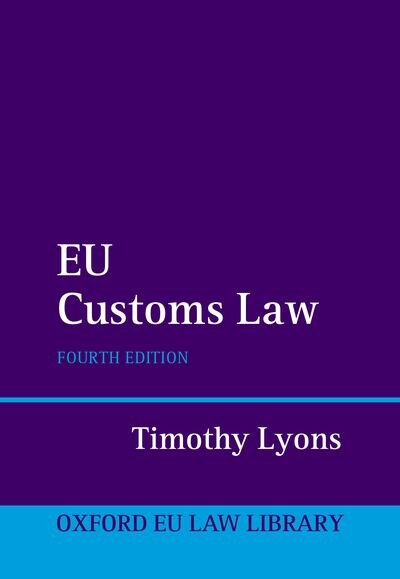 Front cover_EU Customs Law