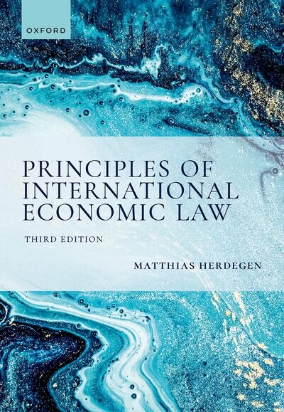 Couverture_Principles of International Economic Law, 3e