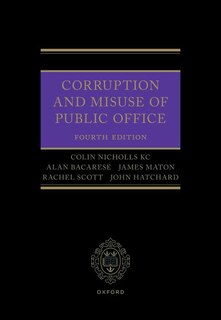 Couverture_Corruption and Misuse of Public Office