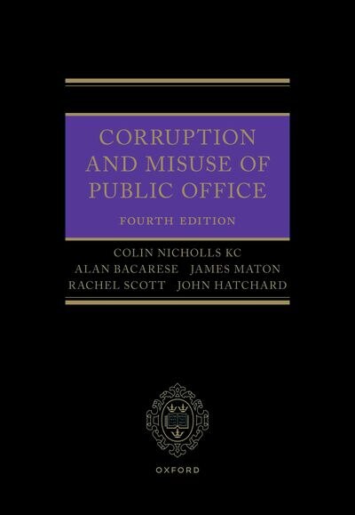Couverture_Corruption and Misuse of Public Office