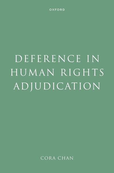 Front cover_Deference in Human Rights Adjudication