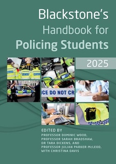 Front cover_Blackstones Handbook for Policing Students 2025