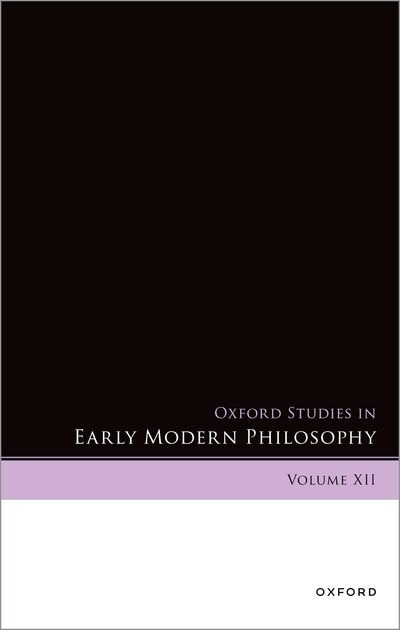 Couverture_Oxford Studies in Early Modern Philosophy