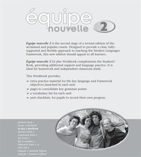 Front cover_équipe Nouvelle: 2 En Plus Workbook