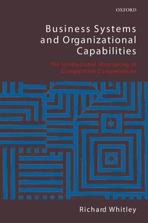 Front cover_Business Systems and Organizational Capabilities