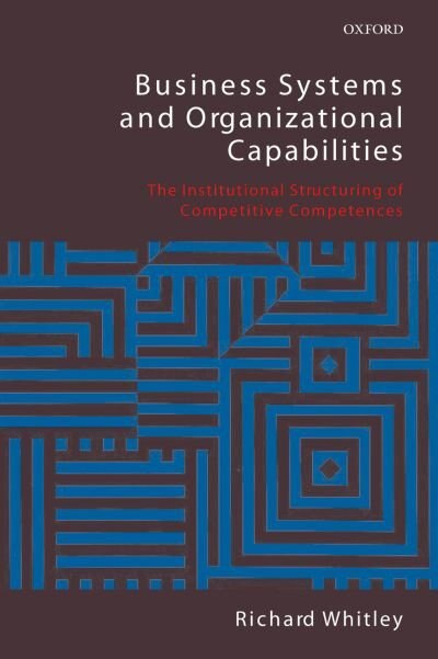 Front cover_Business Systems and Organizational Capabilities