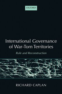 Front cover_International Governance of War-Torn Territories