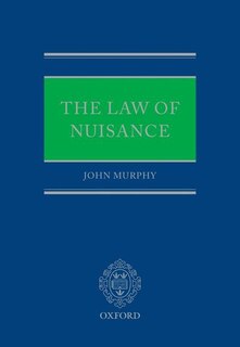 Couverture_The Law of Nuisance