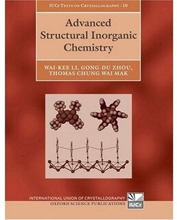 Front cover_Advanced Structural Inorganic Chemistry