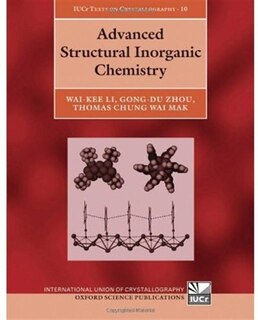 Front cover_Advanced Structural Inorganic Chemistry