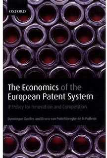 Couverture_The Economics of the European Patent System