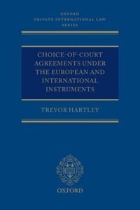 Couverture_Choice-of-court Agreements under the European Instruments and the Hague Convention