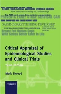 Couverture_Critical Appraisal of Epidemiological Studies and Clinical Trials
