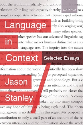 Language in Context: Selected Essays