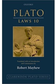 Front cover_Plato: Laws 10