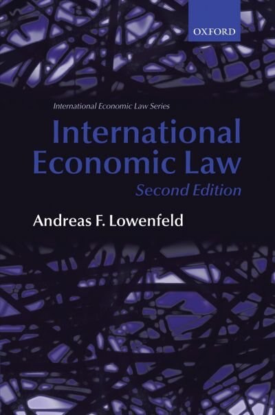 Front cover_International Economic Law