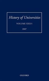 Couverture_History of Universities