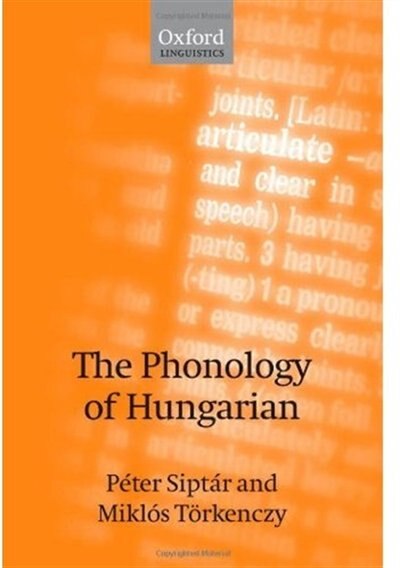 Couverture_The Phonology of Hungarian