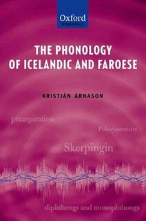 Couverture_The Phonology of Icelandic and Faroese