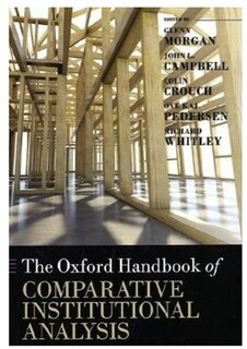 Front cover_The Oxford Handbook of Comparative Institutional Analysis
