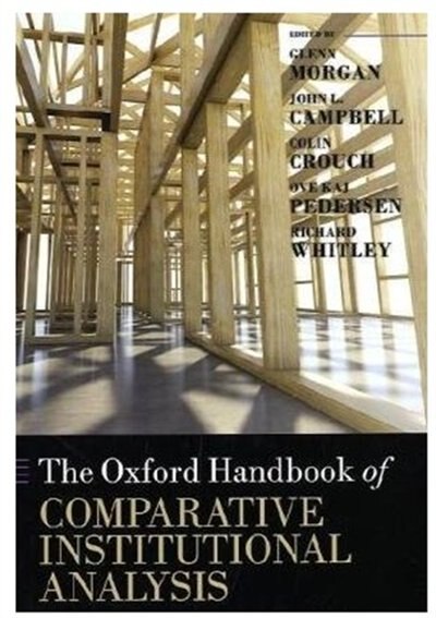 Front cover_The Oxford Handbook of Comparative Institutional Analysis