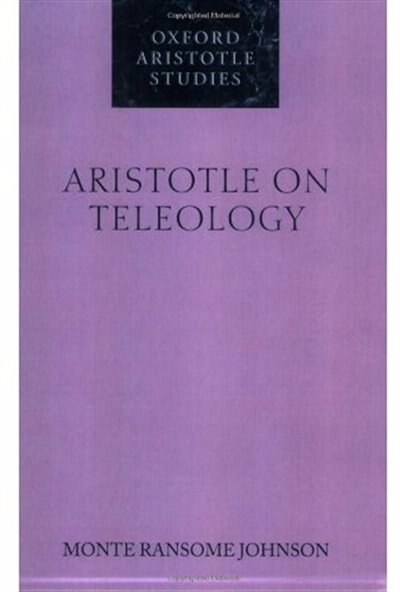 Front cover_Aristotle on Teleology