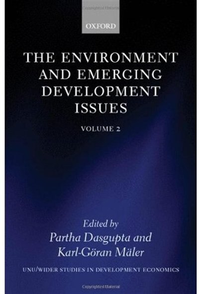 Front cover_The Environment and Emerging Development Issues: Volume 2