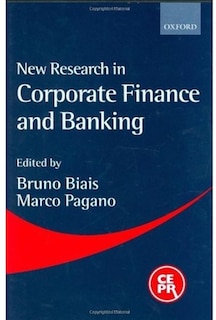 Front cover_New Research in Corporate Finance and Banking