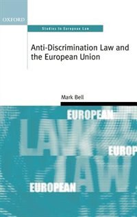 Couverture_Anti-Discrimination Law and the European Union